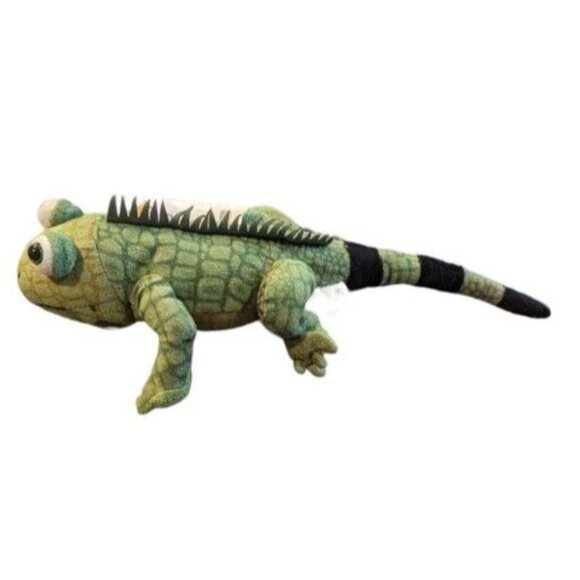 Ganz Webkinz Iguana 15" Lizard Plush Soft Toy Stuffed Animal Green No Code - Picture 3 of 8